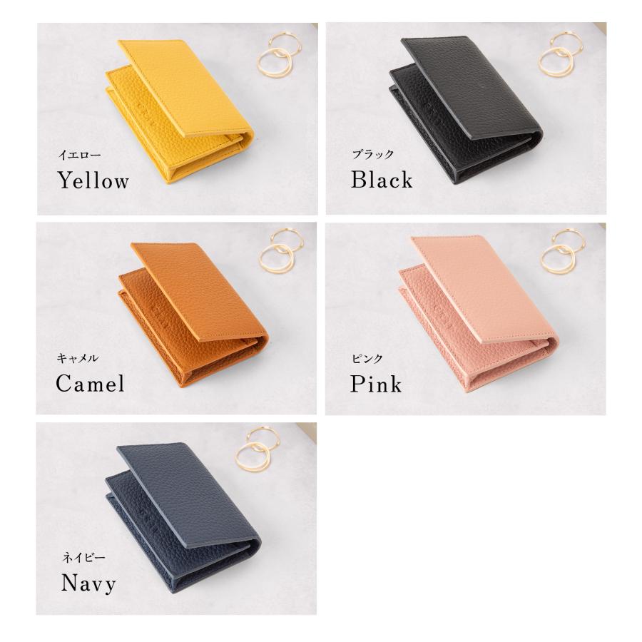 GRAV 公式 名刺入れ レディース カードケース 本革 大容量50枚 名刺を整理できる仕切り板付き 手に馴染む本革 キズが付きにくい バイカラー | GRAV | 27