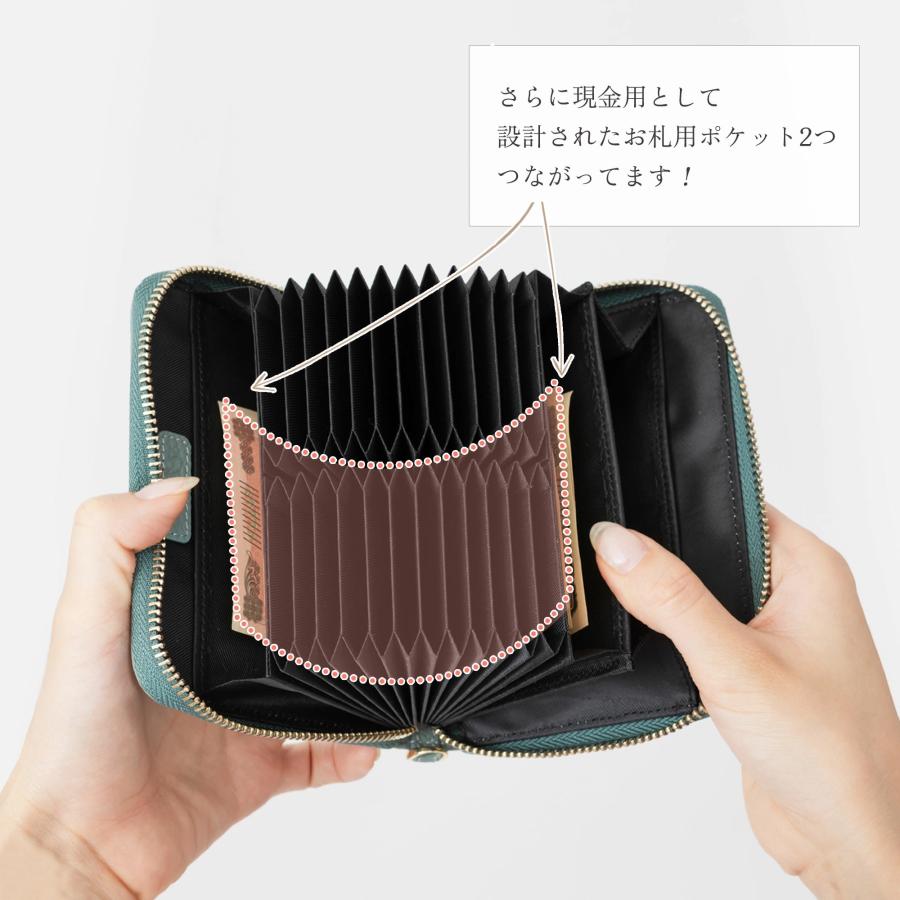 GRAV 財布 大容量 カードケース レディース 余裕の収納力 31ポケット