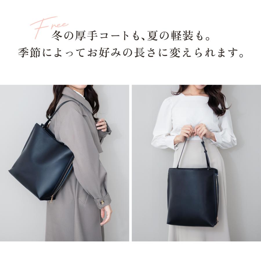 GRAV トートバッグ レディース バケツバッグ 美フォルム 小さめ 軽量