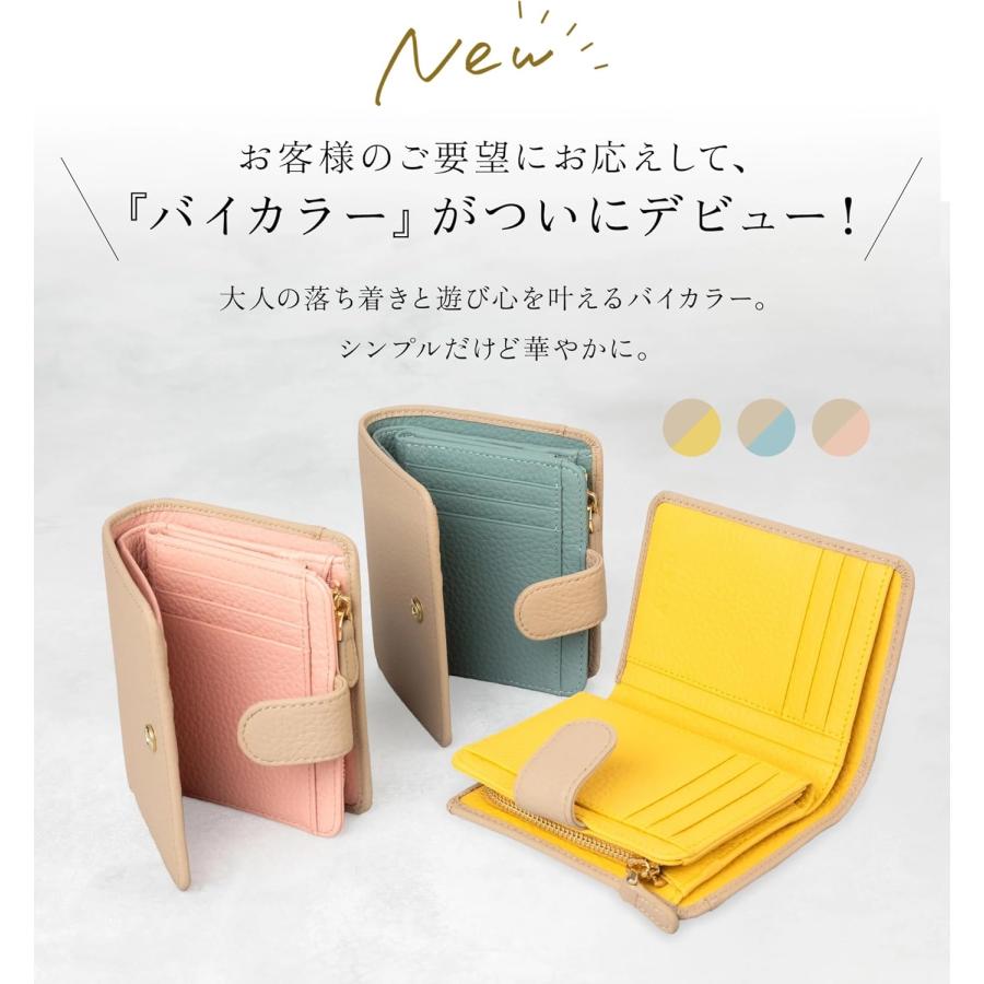 GRAV 公式 財布 レディース 2つ折り財布 二つ折り財布 本革 スキミング