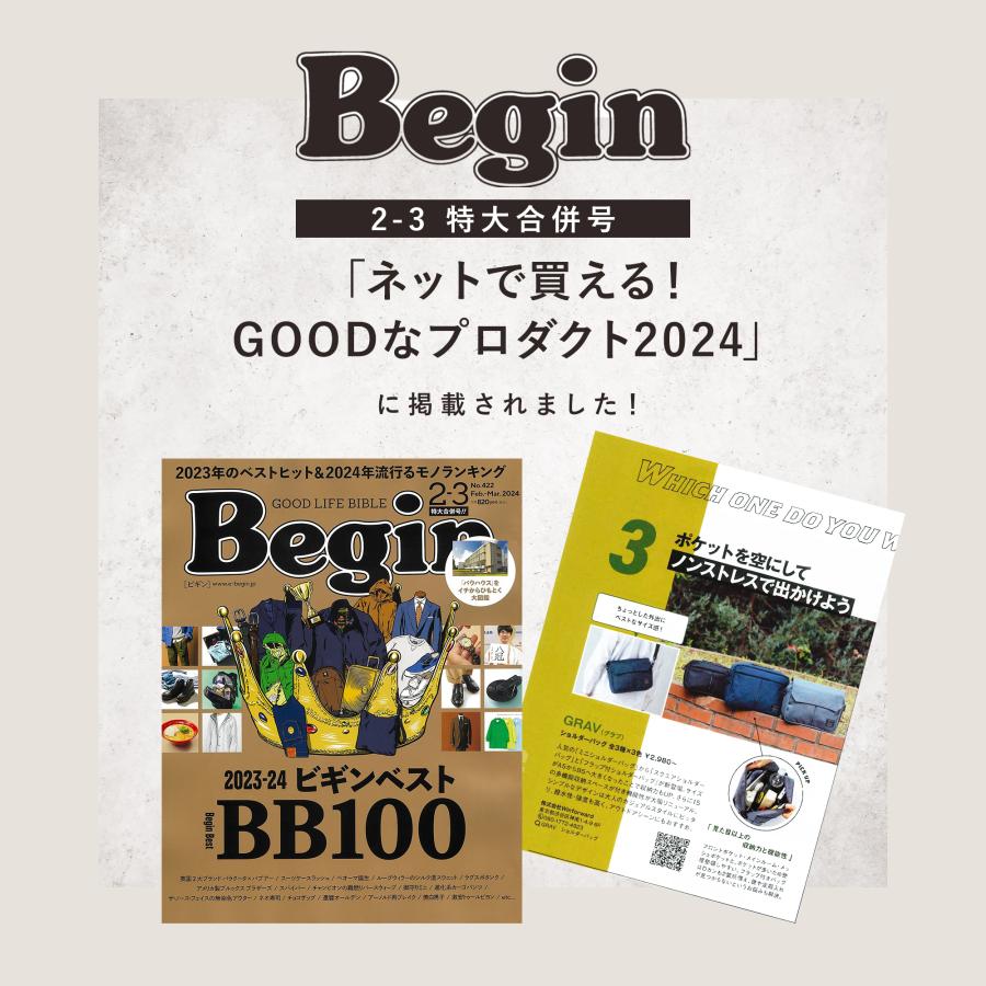 GRAV ショルダーバッグ メンズ バッグ ボディバッグ 小さい コンパクト 大容量 軽量 撥水 耐久性 頑丈 斜めがけ bag ミニ　 | GRAV | 06