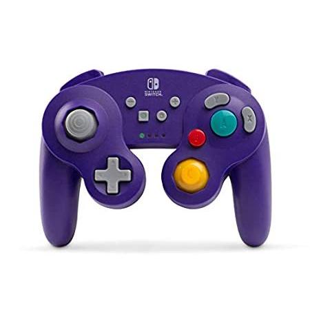 高価値セリー Style GameCube Wireless PowerA Controller Purple - Switch Nintendo for コントローラーコンバーター
