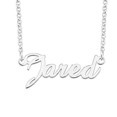 Moonlight Collections Jared Personalized Pendant Custom Silver Sterling 925 ネックレス、ペンダント 激安価格の