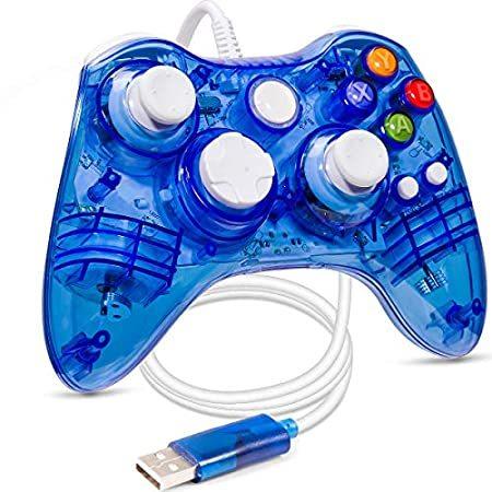 LUXMO PREMIUM Wired Xbox 360 Controller,USB xbox360 Wired Controller Gaming コントローラーコンバーター 出産祝い 