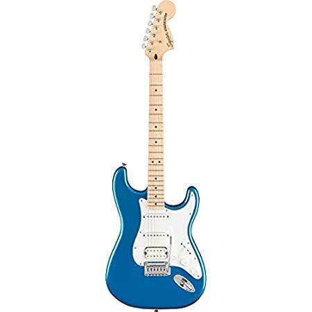 新しいブランド Squier by Fingerboard, Maple HSS, Pack, Stratocaster Series Affinity Fender エレキギター