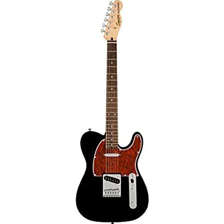 最旬ダウン Fender Squier Affinity Telecaster Electric Guitar - Black エレキギター