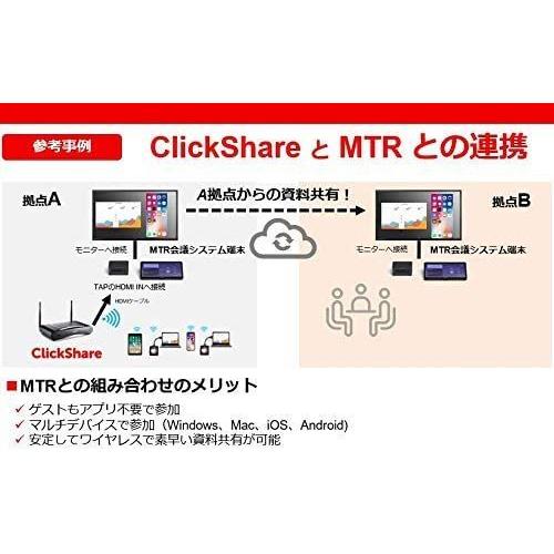 BARCO ワイヤレス コラボレーションシステム CSE/CXシリーズ ClickShare Tray R9861500T01｜wing-of-freedom｜02