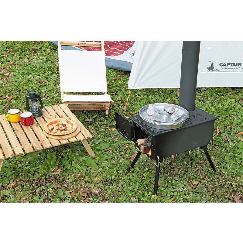 キャプテンスタッグ(CAPTAIN STAG) ストーブ BBQ KAMADO かまど 煙突 角型ストーブ UG-51｜wing-of-freedom｜13