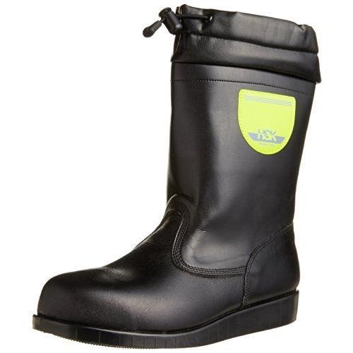 ノサックス 安全靴 舗装靴 HSK半長靴フード付 道路舗装用 HSK208フード付 メンズ 黒 25.5cm(25.5cm)