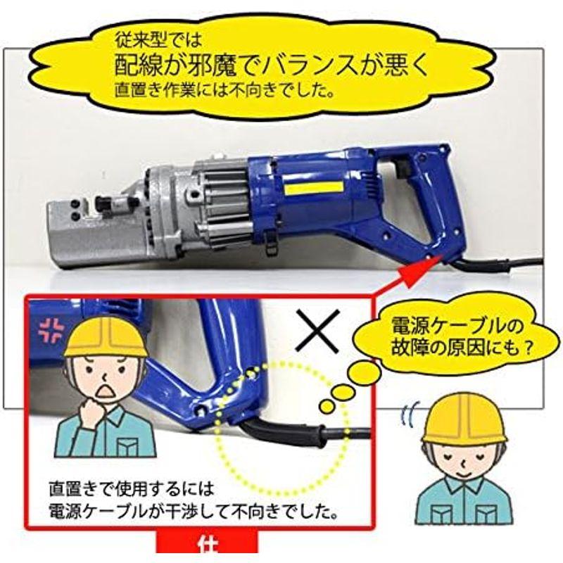 Toolsisland(ツールズアイランド) 鉄筋カッター 電動鉄筋カッター 日本語説明書付き 切断能力4mm~16mm｜wing-of-freedom｜08