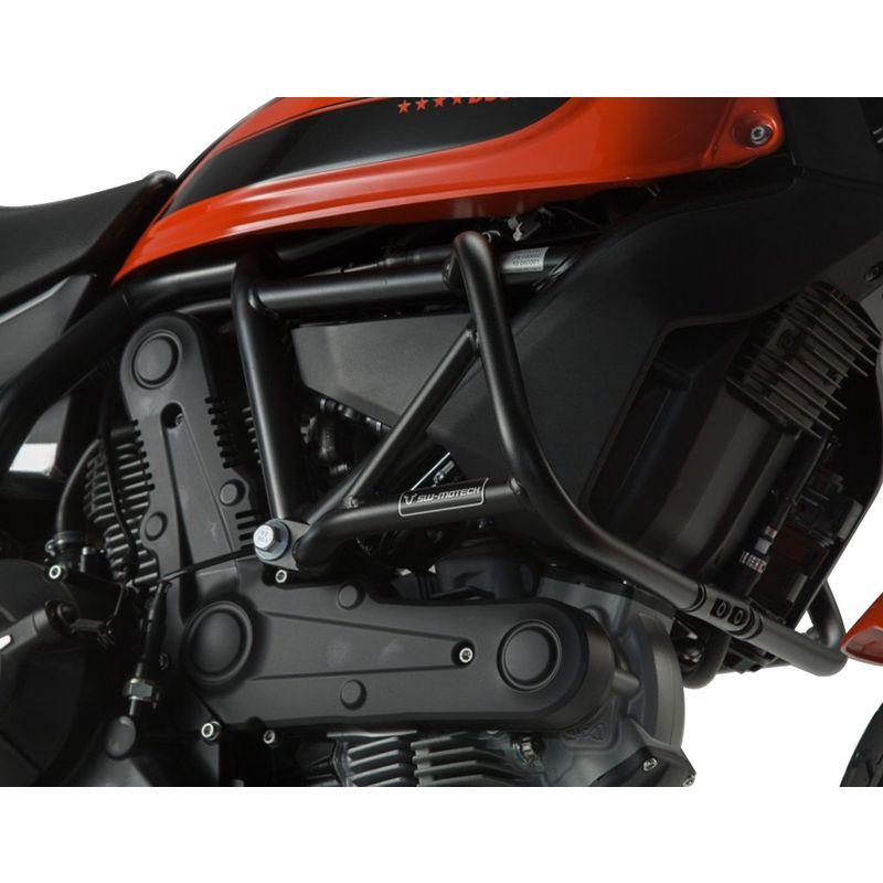 SWMOTECH クラッシュバー ブラック Ducati Scrambler Sixty2/CafeRacer/Desert Sled/F