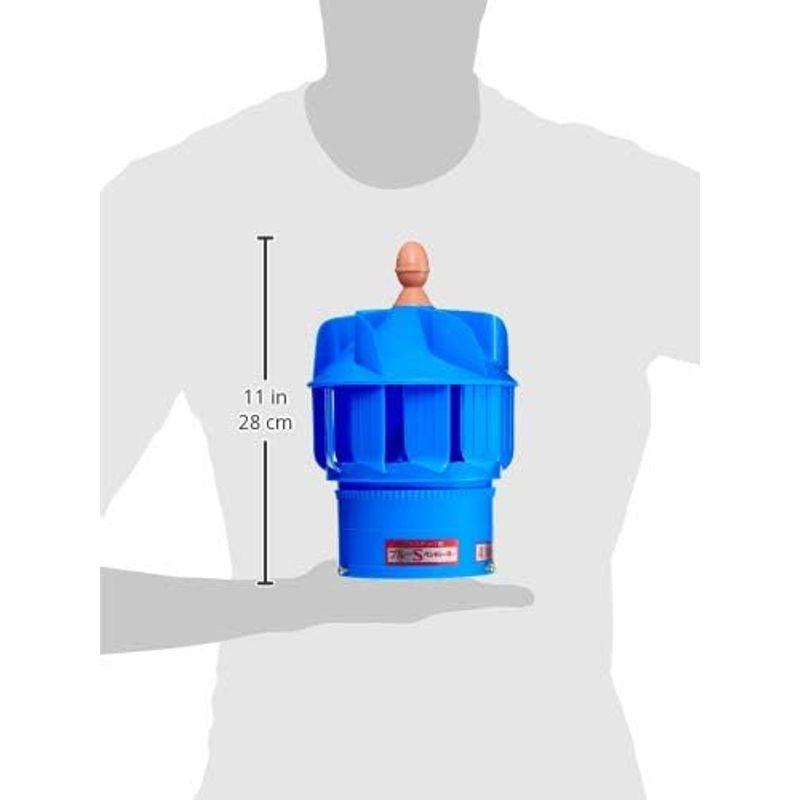 三和式ベンチレーター 自然換気回転式ベンチレーター ブルーS 4型 S-123｜wing-of-freedom｜04