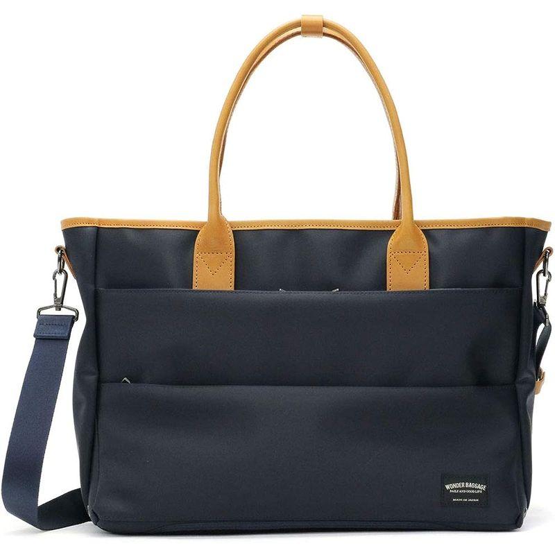 ワンダーバゲージWONDER BAGGAGE GOODMANS BUSINESS TOTE WR トートバッグ WB-G-021 NAVY｜wing-of-freedom｜08