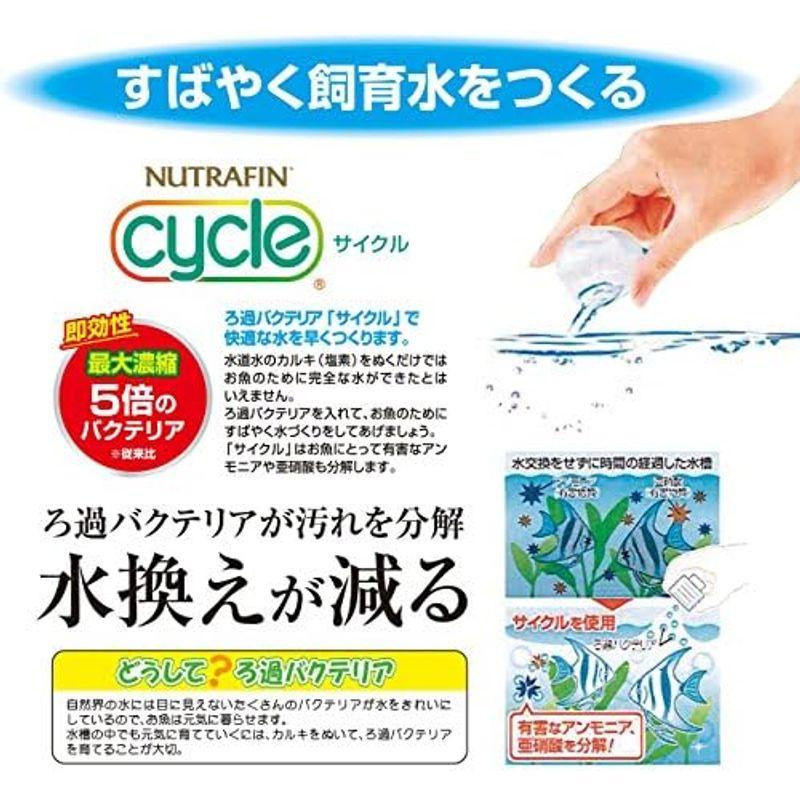 ジェックス GEX サイクル 500mL 水槽内で生態系を維持するために水質管理用品飼育水約2500L分｜wing-of-freedom｜02