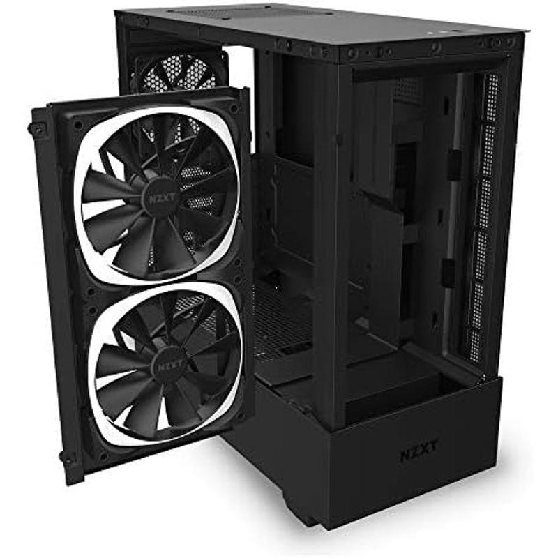 NZXT H210i Black & RED ミニタワーPCケース CA-H210I-BR CS7957｜wing-of-freedom｜12