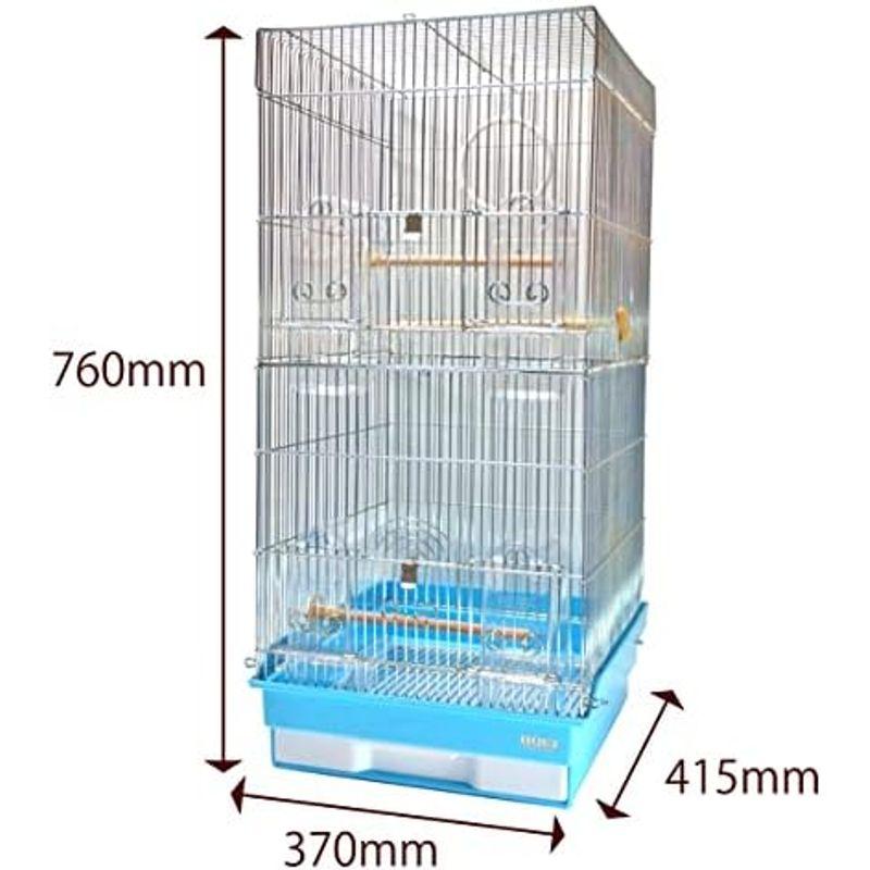 ホーエイ 鳥かご 35ロング ブルー｜wing-of-freedom｜04