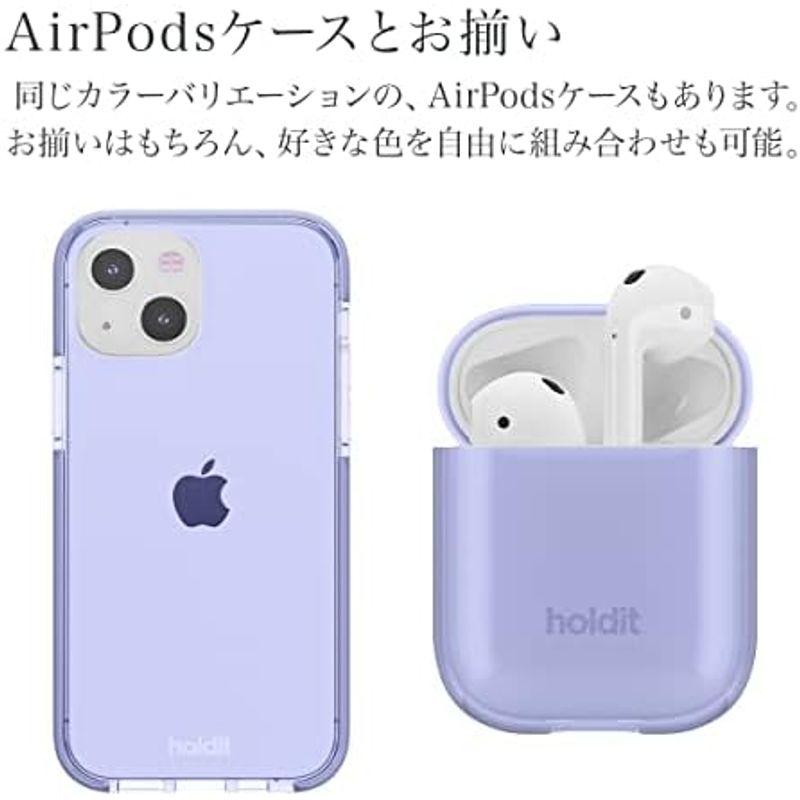 Holdit ブランド iPhone 13 Pro Max ケース カバー 耐衝撃 クリア カラー ハード シエラブルー アシッドグリーン｜wing-of-freedom｜17