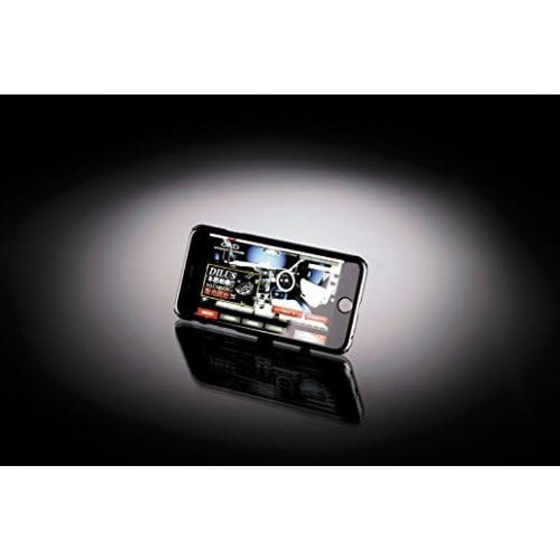ギャルソン DAD ラグジュアリー iPhone6カバー with スタンド タイプ ディルス ブラック HA303-01 D.A.D｜wing-of-freedom｜07