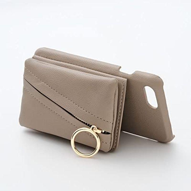 UNiCASE iPhoneSE(第3/2世代)/8/7 ケース MAELYS LOUNA Clutch Ring Case (dark g｜wing-of-freedom｜07