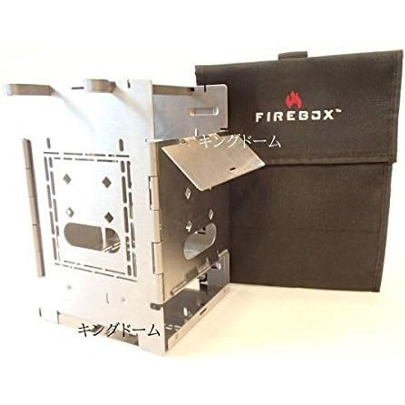 FIREBOX(ファイヤーボックス) バーベキューコンロ・焚火台 G2 ストーブ本体+専用ケース 5インチ ウッドストーブ 2点セット 日本｜wing-of-freedom｜02