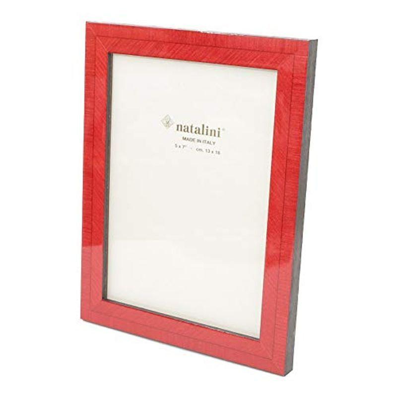 NATALINI イタリア製 ナタリーニ 写真立て ハンドメイド 赤色 レッド ロッソ インテリア 木製 写真入れ ベルガモ 結納品