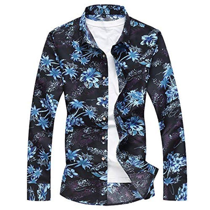 祝開店 大放出セール開催中 Mirroryou ミラーユー アロハシャツ メンズ 花柄 長袖 秋服 春服 アロハ カジュアル 大きいサイズ Dprd Jatimprov Go Id