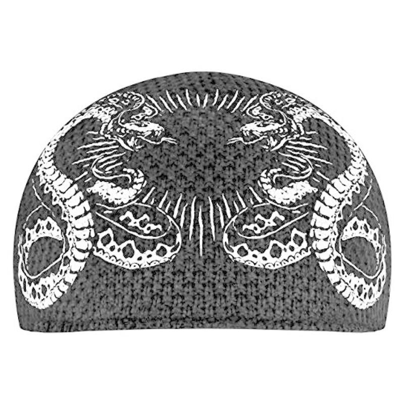 最適な材料 Itm 028 イスラムワッチ 帽子 ニットキャップ コブラ柄 オラオラ系 ファッション イスラムキャップ イスラム帽hiphop系 バイカ