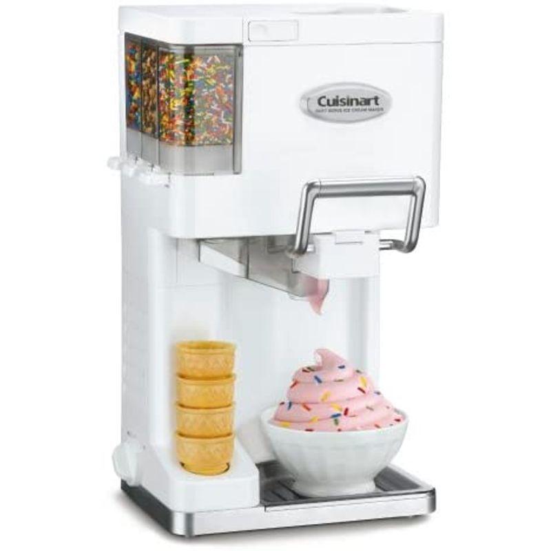 クイジナート ソフトクリームメーカー Cuisinart Ice-45 Mix Ice Cream Maker (ホワイト) 並行輸入品 Ice ソフトクリームメーカー Cuisinart Mix Cream Maker ホワイト 並行輸入品