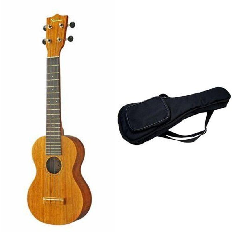 ソフトケースセットFamous ukulele 楽器 器材 ( ウクレレケース フェイマス ウクレレ ( ) FLS 2G ソプラノ ロングネック