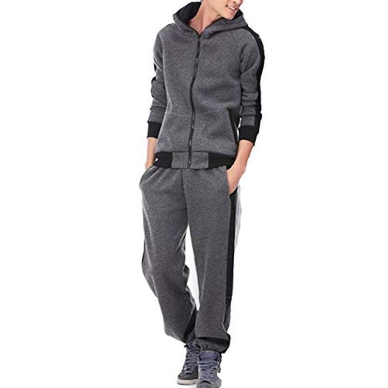 最新人気 Buzz Wear バズ ウェア スウェット 上下 メンズ レディース セットアップ 長袖 薄手 秋 冬 ダークグレー Xl 注目の Fsl Gabon Com