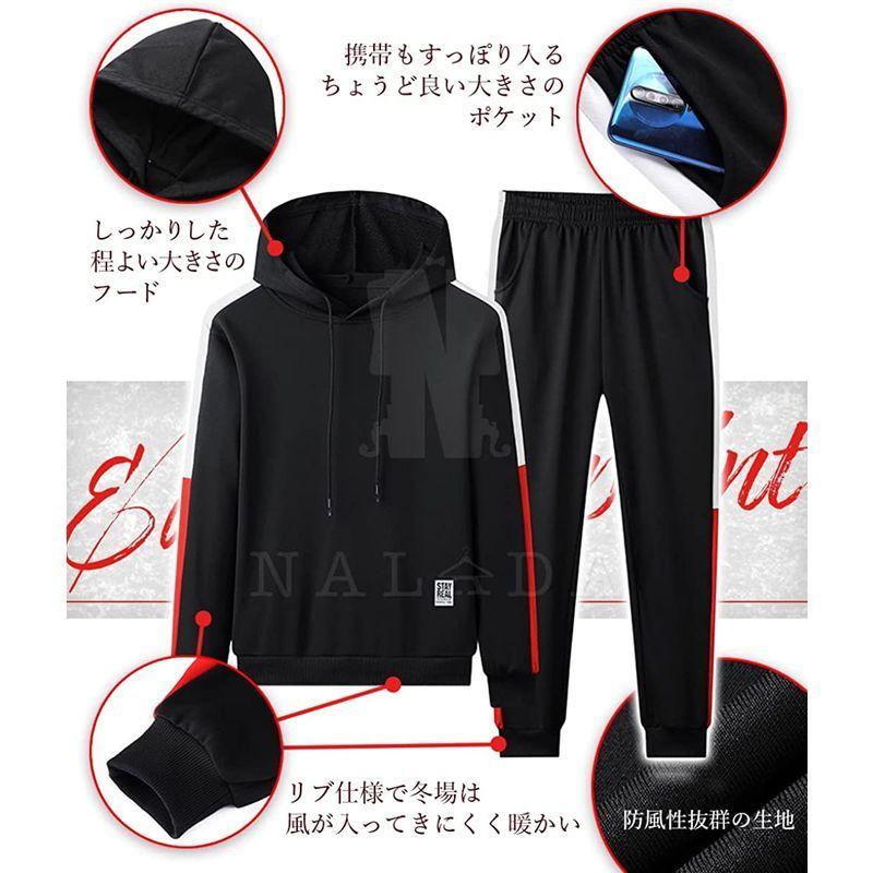 超爆安 スウェット メンズ セットアップ パーカー トレーナー ジム スボン パンツ 部屋着 春 スポーティ ルームウェア M グレー Materialworldblog Com