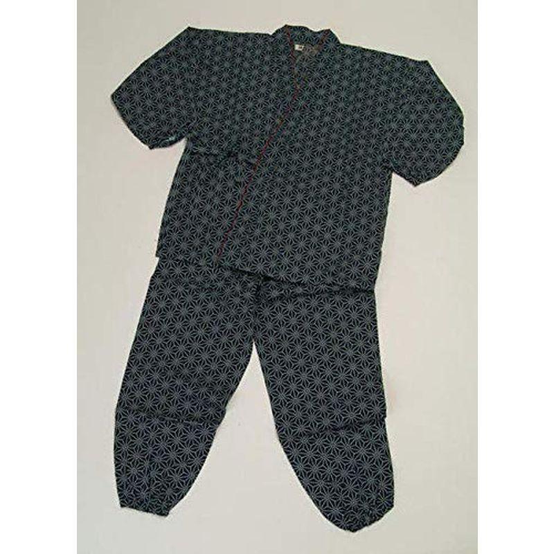 作務衣 婦人用 Lサイズ 麻の葉 藍色 女性用作務衣 綿100 Exjlpvkq21 レディースファッション Imsservice Co Id