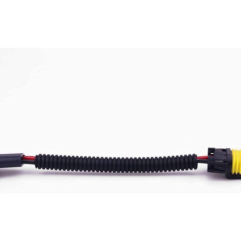 セール Aoling HB3 9005 9006 HB4 LED コネクター オス メス 極性 反転 変換配線 延長 2本入 YUNPICAR HB3 9006 led付け 純正カプラ メス 反転 変換配線 延長 補修用ソケット ヘッドライト フォグランプに 2本入