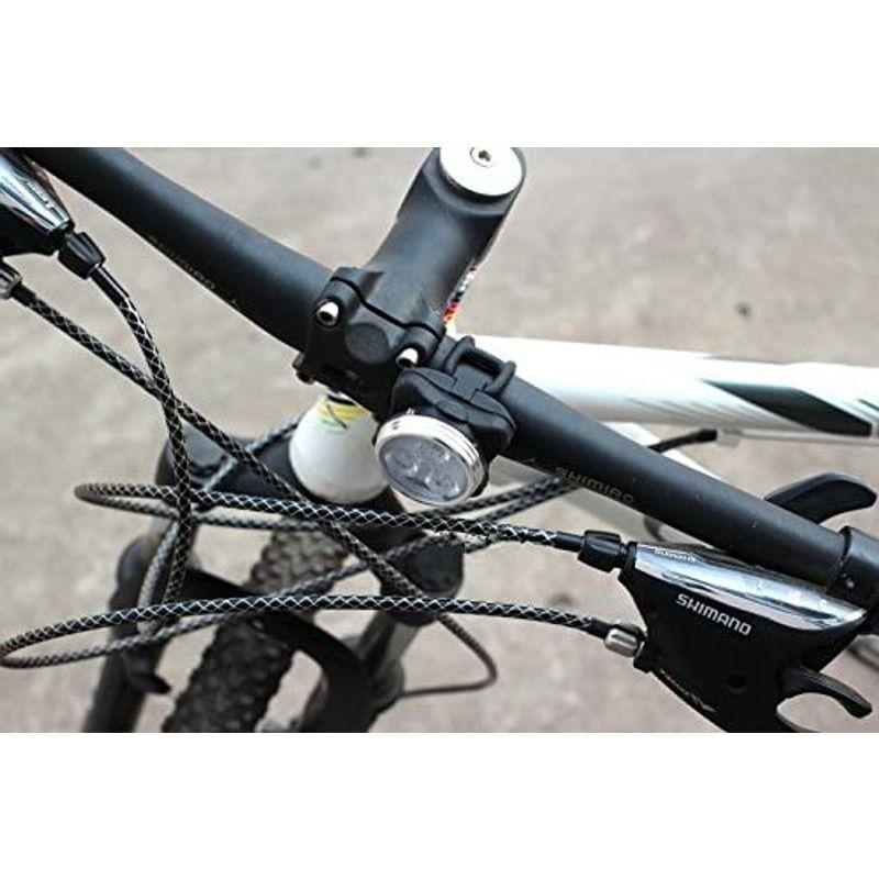 最高品質の自転車ライト サイクルライト USB充電 LED セーフティライト フロントライト (レッド(テールライ リアライト 高輝度 強力照射 防水 建築、建設用 自転車 ライト 前照灯 1LEDライト ブラック 44615