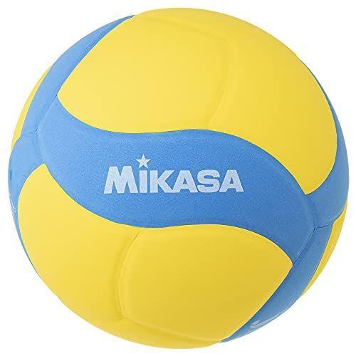 ミカサ 2022年のクリスマスの特別な衣装 MIKASA 混合バレーボール 5号 人気の定番 試合球 イエロー kgf MVB010-YBL ブルー 推奨内圧0.175~0.210 ?