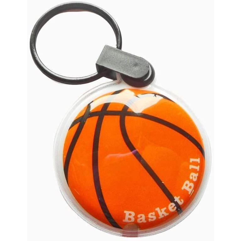 期間限定特価 バスケットボール バスケ グラシアス バスケットボール柄のライト付きミニキーホルダー 新型 Www Threeriversofs Com