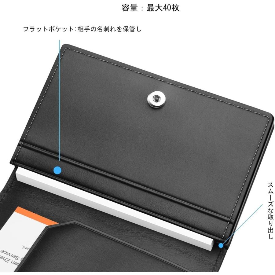名刺入れ メンズ 本革 レザー ソフト 皮 免許証 両面 カード入れ 名刺ケース 兼用 お洒落 ビジネス 通勤用 整理 大容量 30枚収 Nugj3vbnyc Cosbrapim Com Br