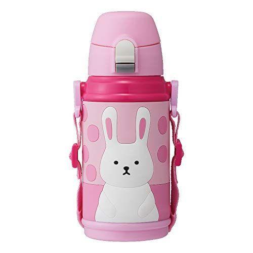 超目玉 ドウシシャ 水筒 キッズボトル 2way コップ ダイレクト 3dイラスト 600ml ウサギ ピンク 宅送 Turningheadskennel Com