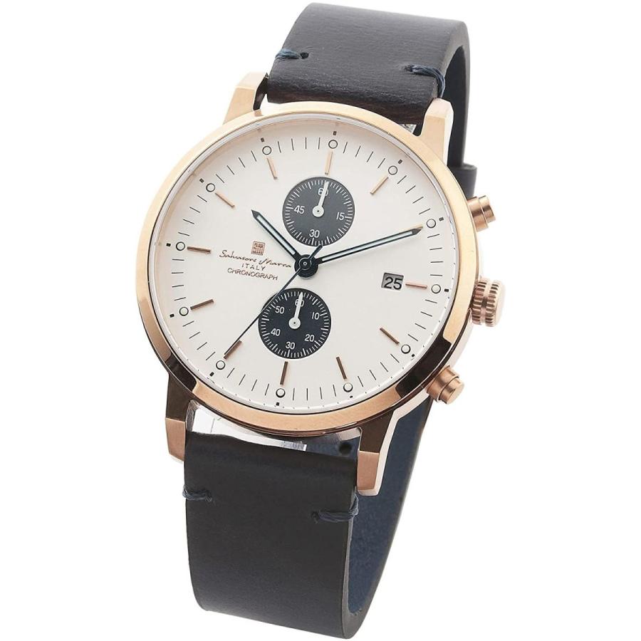 数量限定セール シンプル 腕時計 クロノグラフ サルバトーレマーラ Marra Salvatore 薄型 ユニセックス メンズ クオーツ アナログ 腕時計用ケース Populationmalawi Org