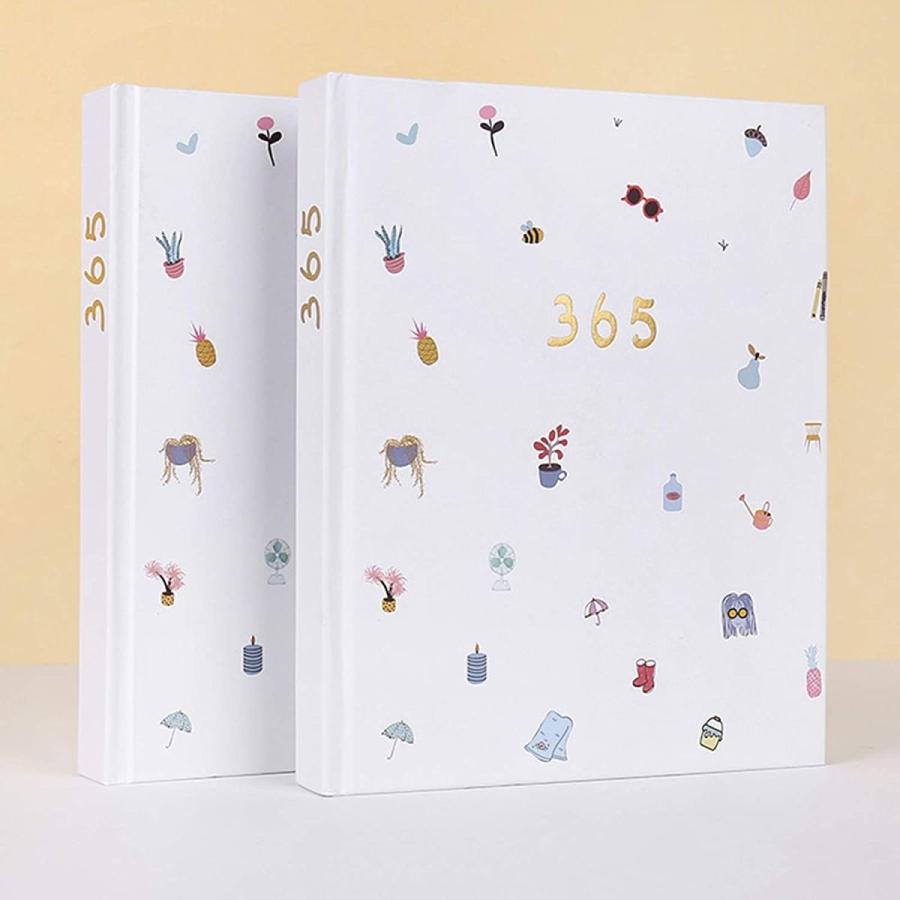 手帳 かわいい 365日 日記帳 スケジュール帳 365日プランナー メモ帳 計画ノートブック おしゃれ システム手帳 ビジネス手帳 オフィ ウイングうどん 通販 Yahoo ショッピング