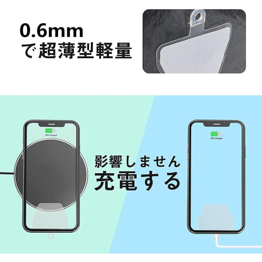 スマホ ストラップホルダー ネックストラップホルダー 携帯 透明パッチ Doormoon スマホアクセサリー お好きなストラップと合わせて ウイングうどん 通販 Yahoo ショッピング