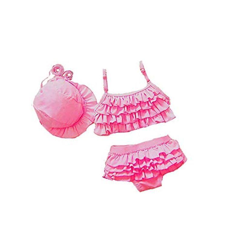 Momeki ベビー水着 女の子 可愛い キッズ水着 セパレート ファッション ガールズ 水着 キャップ付き キュートビキニ スイミングウェ ウイングうどん 通販 Yahoo ショッピング