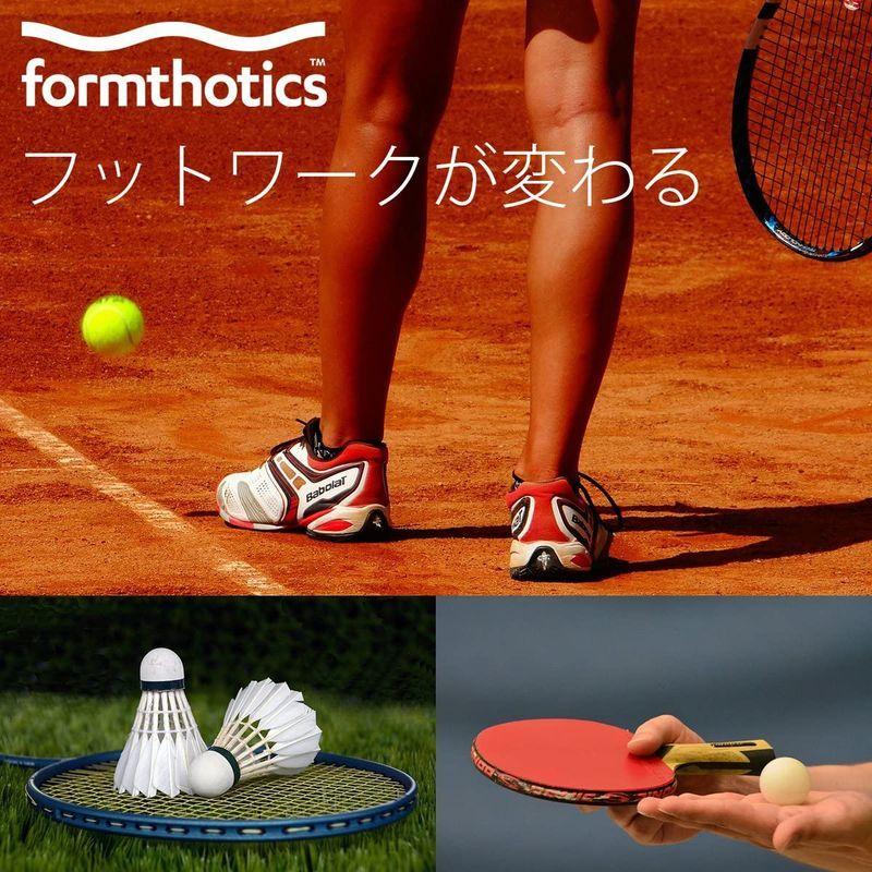 フォームソティックス Formthotics Sport インソール Racket Sports Single 青 XSサイズ 23-24c｜wing-udon｜07