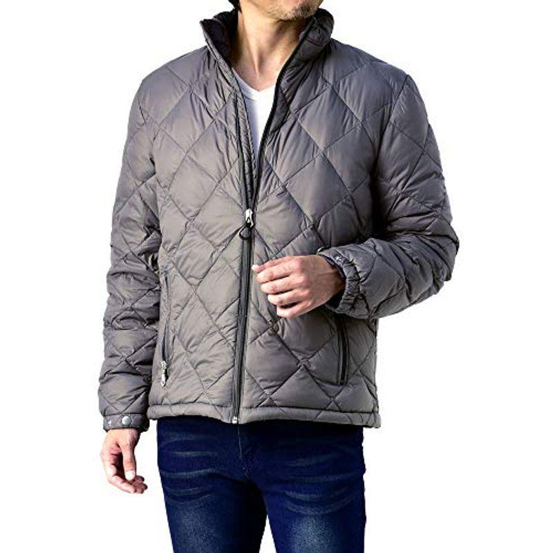 フラグオンクルー Flag On Crew ダウンジャケット メンズ キルティングジャケット B8a Ll グレー Gray ウイングうどん 通販 Yahoo ショッピング