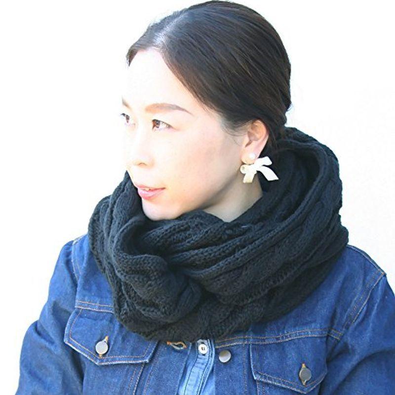 ノーブランド品 ２重巻き 手編み風 ボリューミー スヌード ケーブル ネックウォーマー マフラー ニット 男女兼用 レディス メンズ ブラ ウイングうどん 通販 Yahoo ショッピング