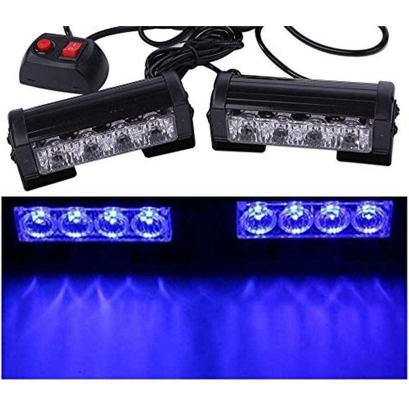 Avan Knight 12v ストロボ ライト バー Led 2個 セット 緊急 警告灯 車 トラック トレーラー ランプ マーカー レン Sale 78 Off