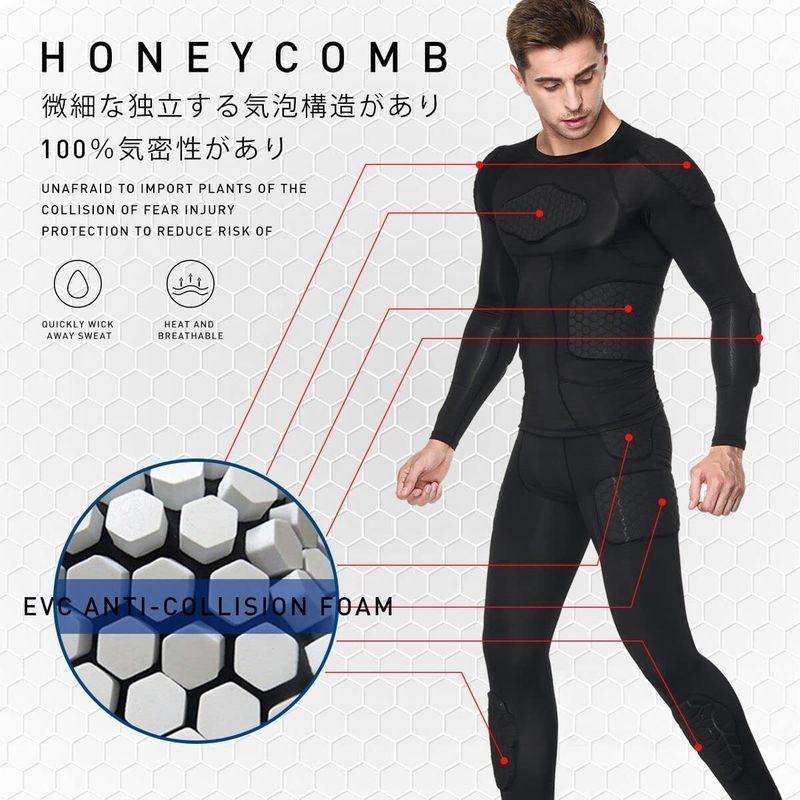 最新アイテム トレーニングウェア 長袖 インナープロテクター バイク用 胸部 メンズ レディース 冬用 速乾 防寒 スポーツウェア ランニングウェア