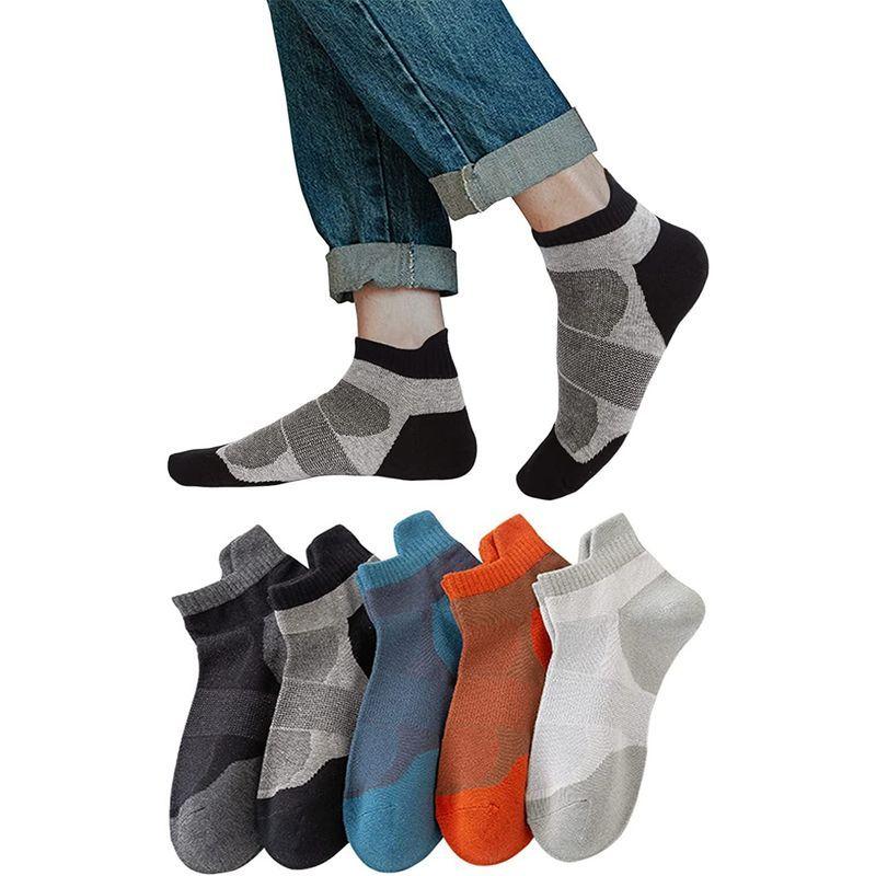 靴下 メンズ くるぶし スポーツソックス 春夏用 メッシュソックス 薄手 通気性 男性用くつ下 おしゃれ 夏用 くつした 返品交換不可 カ ランニング 夏