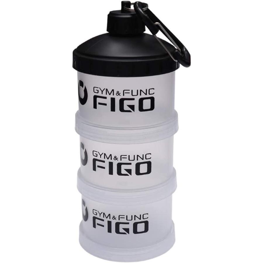 激安セール Figo プロテインケース サプリメントケース 持ち運び携帯 サプリメント用容器 小分け漏斗 粉末 着脱漏斗付きサプリケース 食洗機対応 Plandviaje Com