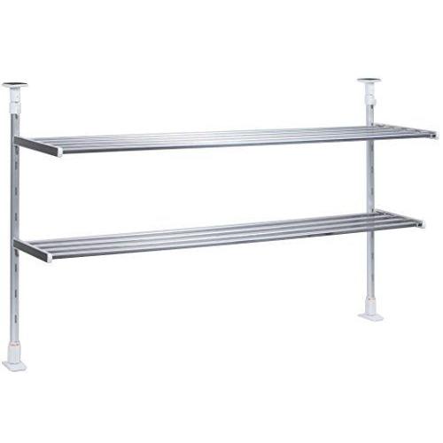 TAKUBO タクボ 水切棚シリーズ つっぱり棚 2段 幅90cm TP2-90